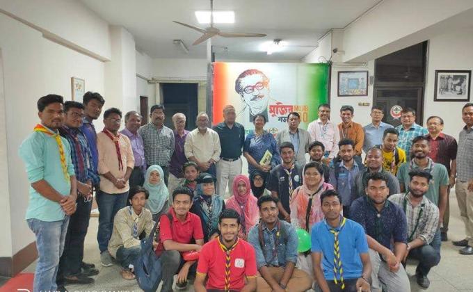 Covid19: Bangladesh scouts Emergency Response Team meeting 