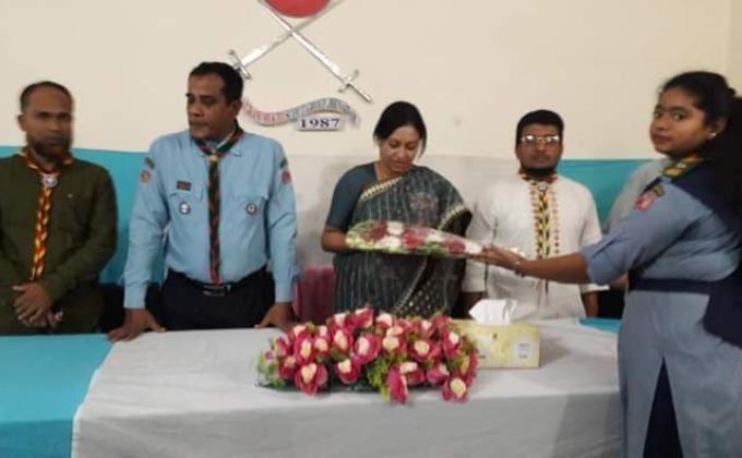 উপজেলা নির্বাহী অফিসার এর শেষ কর্য দিবস উপলক্ষে ।