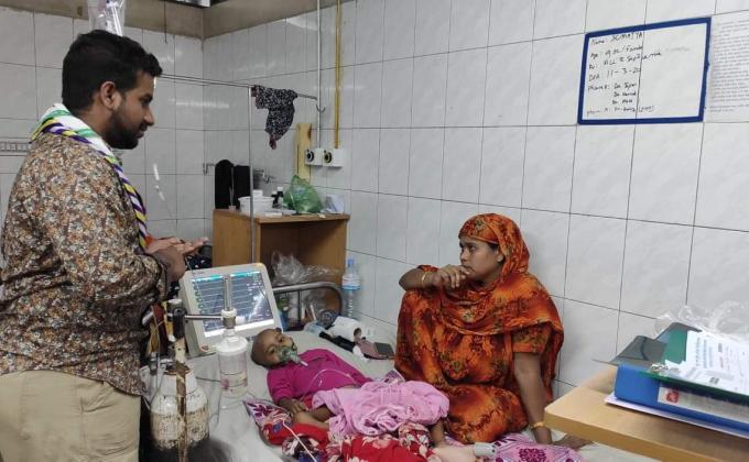 ক্যান্সার আক্রান্ত শিশুদের সেবা প্রদান