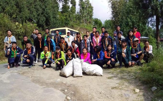 Community Service in Tsirangtoe 