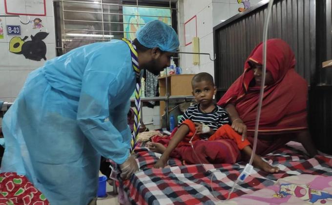 ক্যান্সার আক্রান্ত শিশুদের সেবা প্রদান