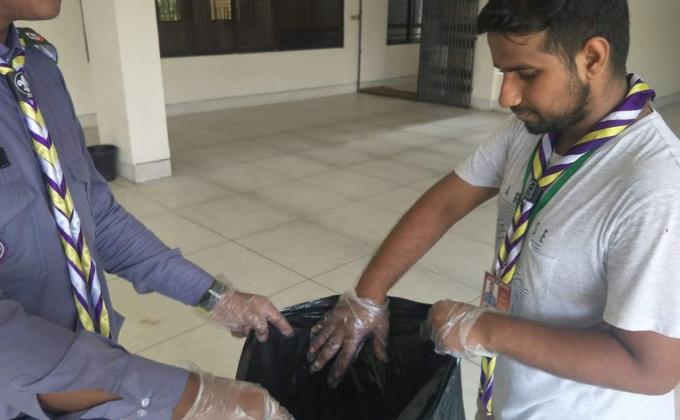 হজ্জ ক্যাম্প পরিষ্কার-পরিচ্ছন্ন