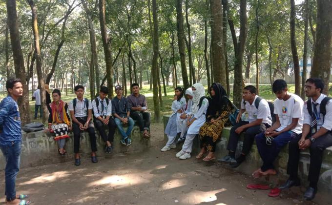 Discussion about tree plantation