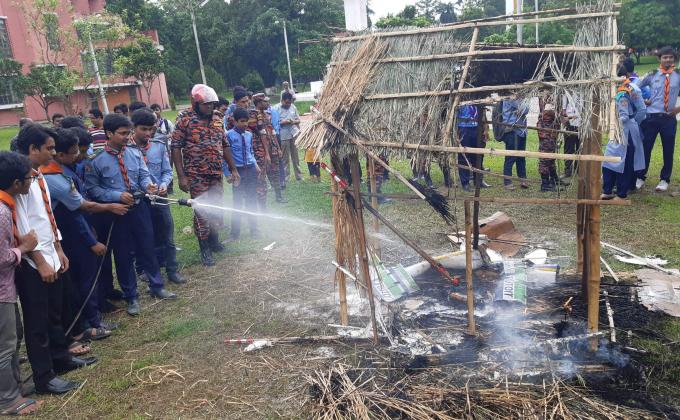 A Disaster  Management Course had been held at Bangladesh Agricultural University