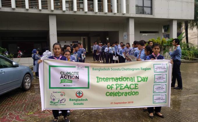 International Day of peace celebration 