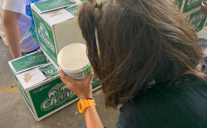 ทาสีฉากละคร