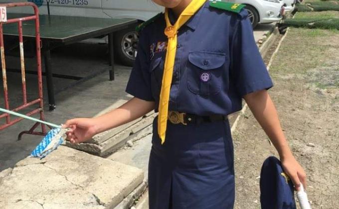 เก็บขยะ