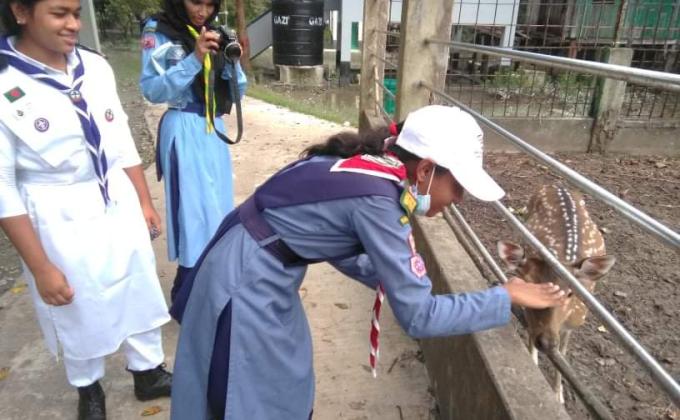 হরিণ সংরক্ষণ বিষয়ে সচেতনতা বৃদ্ধি 