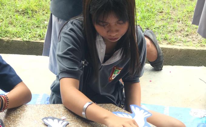 เข้าร่วมกิจกรรมวันสันติภาพ