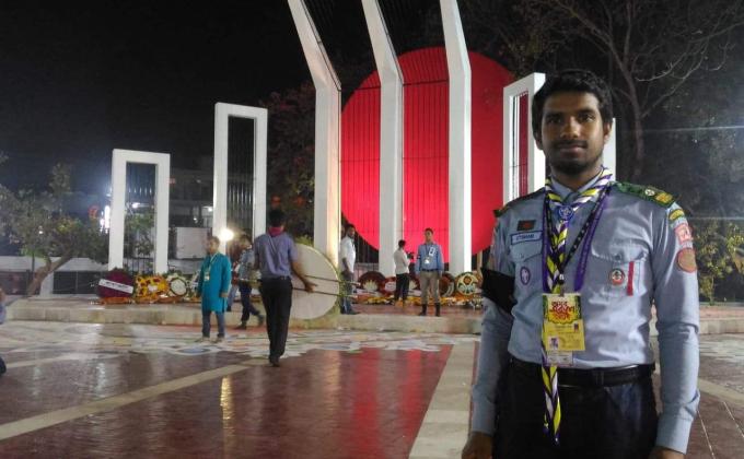 আন্তর্জাতিক মাতৃভাষা দিবসে কেন্দ্রীয় শহীদ মিনারে সেবা প্রদান