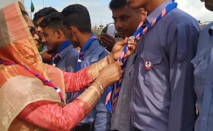 স্কাউটিং সম্প্রসারণের জন্য দিক্ষাক্যাম্প