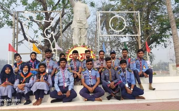 Wreath-laying on the historic March 7
