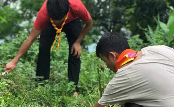 Commemorate the peace day 