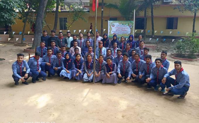 সরকারি বাঙলা কলেজ রোভার স্কাউট গ্রুপে ৩৩তম দীক্ষা ও তাঁবুবাস।

