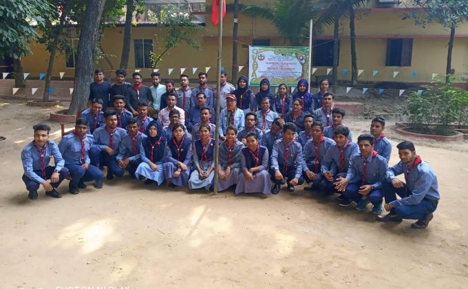 ৩৩ তম দীক্ষা ক্যাম্প ( সরকারি বাঙলা কলেজ রোভার স্কাউট গ্রুপ) 
