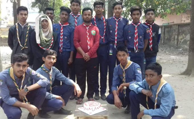 বিশ্ব বিপি দিবস উদ্ যাপন করে নবগঙ্গা ওপেন রোভার স্কাউট গ্রপ।২০১৯