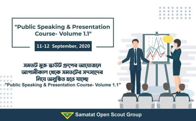 Public Speaking And Presenter Course By Samatat Open Scout Group. 