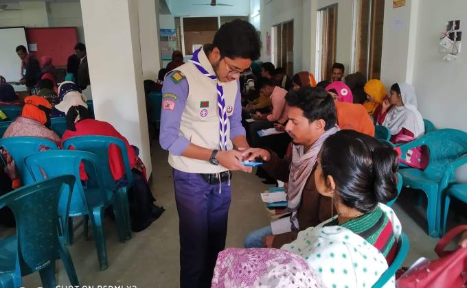  শাহজাদপুর উপজেলা স্বাস্থ্য কমপ্লেক্স সেবা দান।