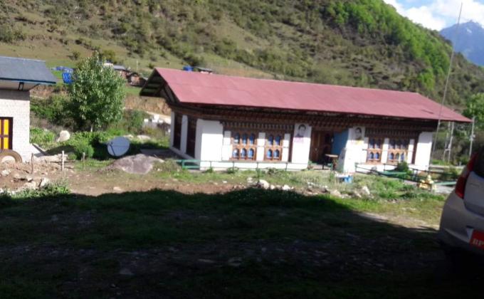 Dangchu gewog center duty at Nobding 