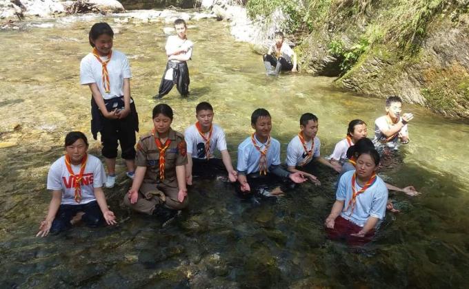 Scout hike 