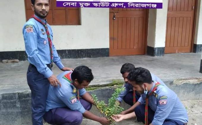 শান্তি দিবস উপলক্ষে বৃক্ষ রোপণ ২০২০