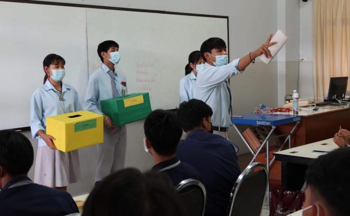 Debit and credit junction box