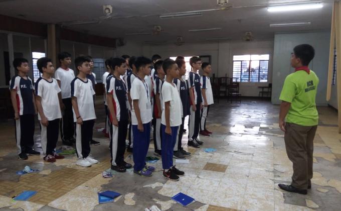 Recruiting students to be Scouts