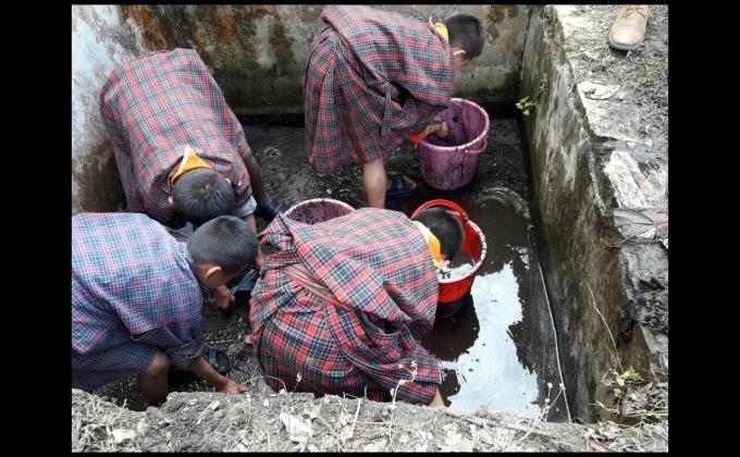 Cleaning water sources 
