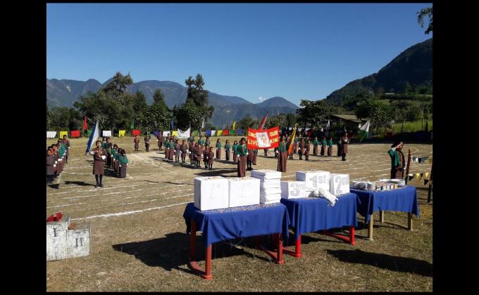 Conducted sport day for sudents.