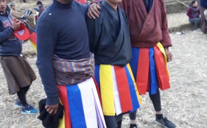 Organized khuru match with community