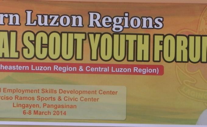 Messengers of Peace Membership and Information Campaign for the Participants of Northern Luzon Regions Scout Youth Forum