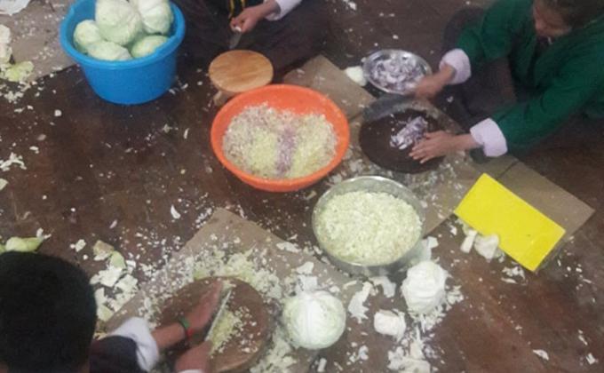 cooking and food survival--- rope work