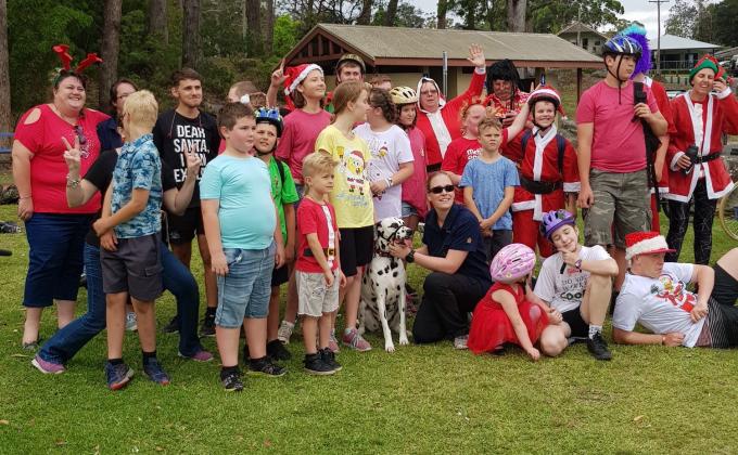 Santa Charity Bike Ride