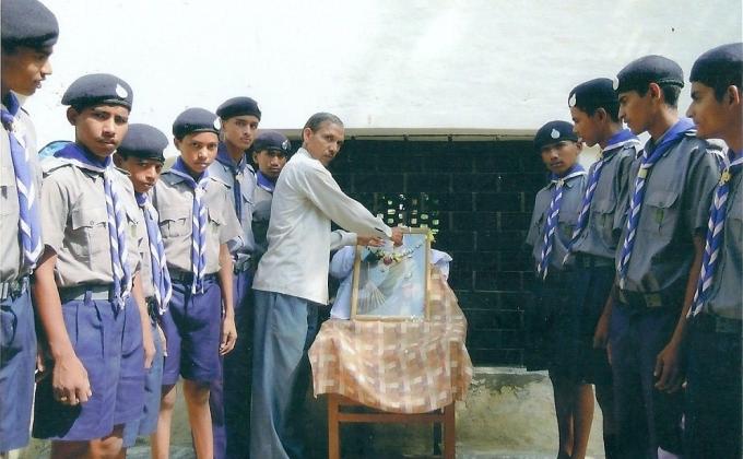 Gandhi Jayanti aur College me shramdan