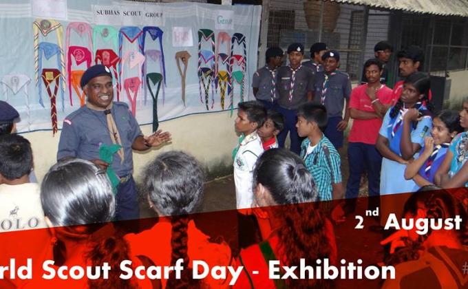 World Scout Scarf Day Exhibition