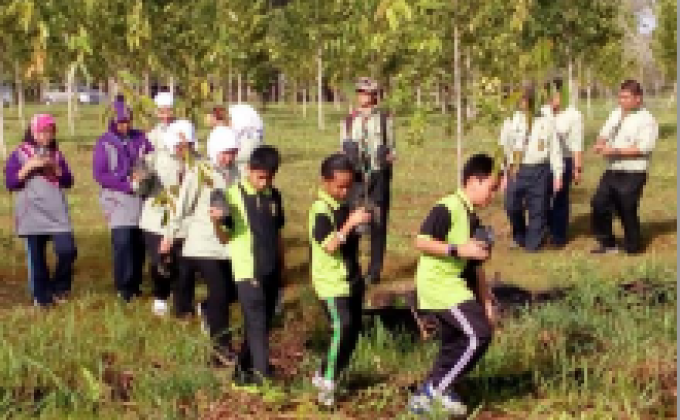 MESSENGERS of Peace 'Tree planting' in conjunction with world tree planting day