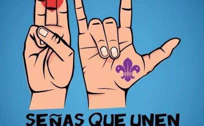 SEÑAS QUE UNEN CORAZONES-SCOUTS