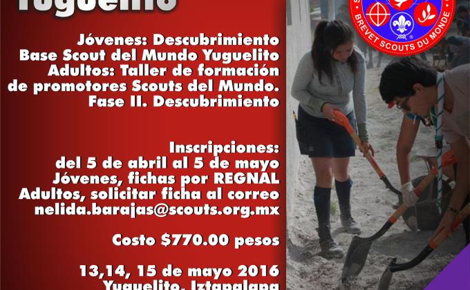 Primer descubrimiento en la Base Scout del Mundo Yuguelito