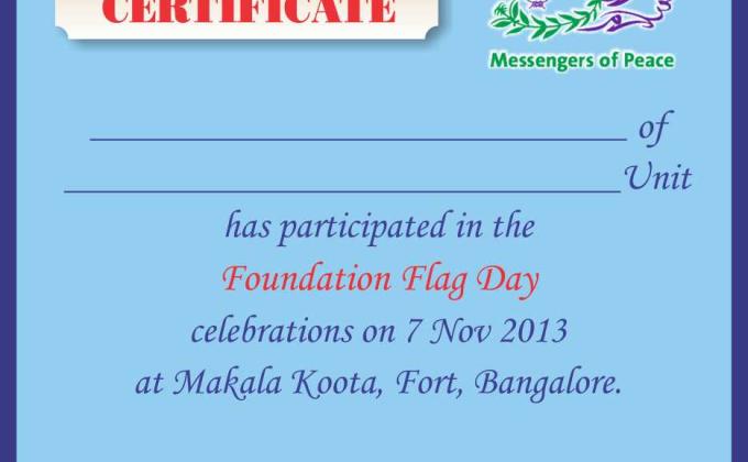 Kick Starting - Messenger of Peace in Bangalore South