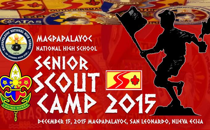 School Senior Scout Camp 2015