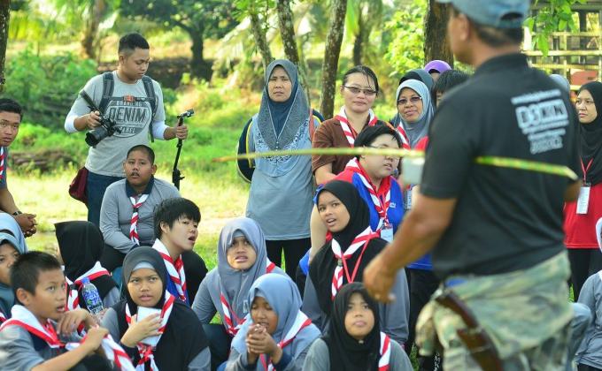 Mini Jamboree Pengakap Pendidikan Khas Daerah Batu Pahat 2017