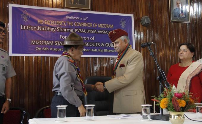 INDUCTION OF STATE CHIEF PATRON