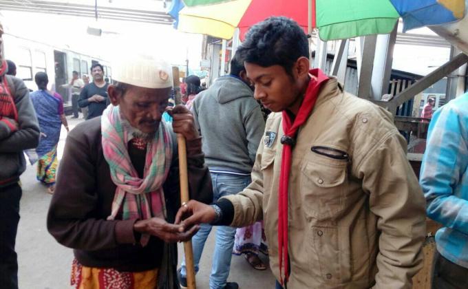Helping poor people