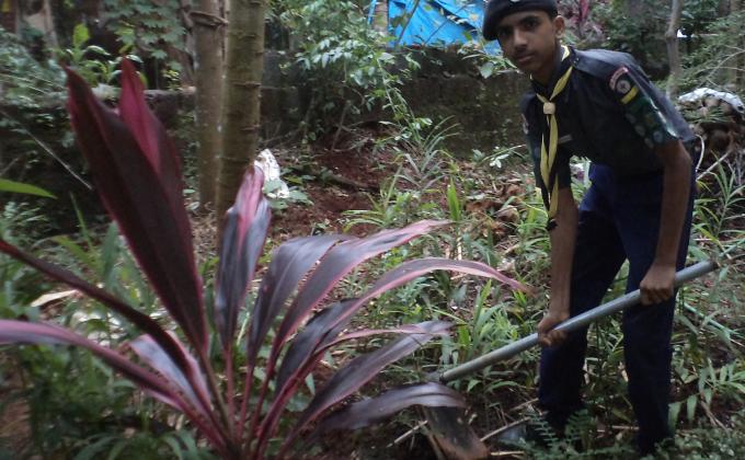 36 HOURS SERVICE PROJECT : GARDEN MAKING