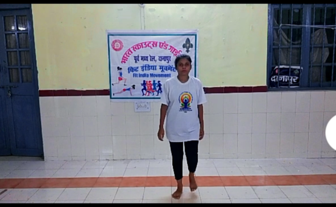 
 I Make a video of myself doing simple zoomba steps on energetic and famous 
songs as per choice at least for a mints.
And motivate 5 members 
#BSGFitIndia
#FitIndiaRun2020
#bsgindia
#FitIndiaMovement
#Fitindia