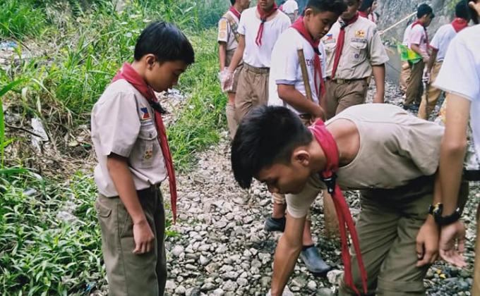 Clean-Up Drive in Barangay Sambag 2
