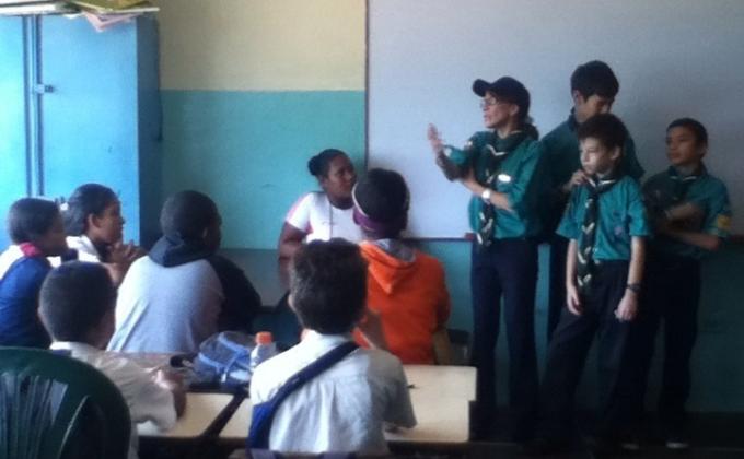 Una Sonrisa en la Escuela Libertador Bolívar