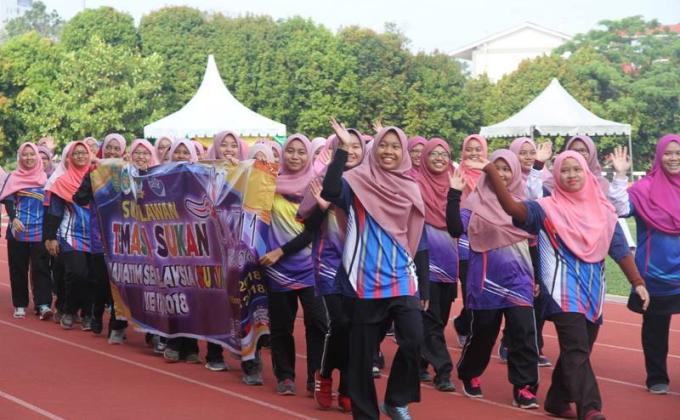 Pengakap Sebagai Sukarelawan Sukan Anak Yatim