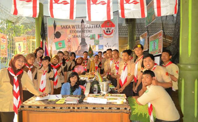 Saka Wira Kartika Semarang or Semarang's Wira Kartika Special Troop