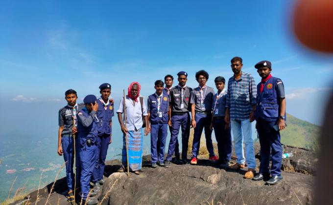 Trekking camp coordinated by Mafeking Rover Crew